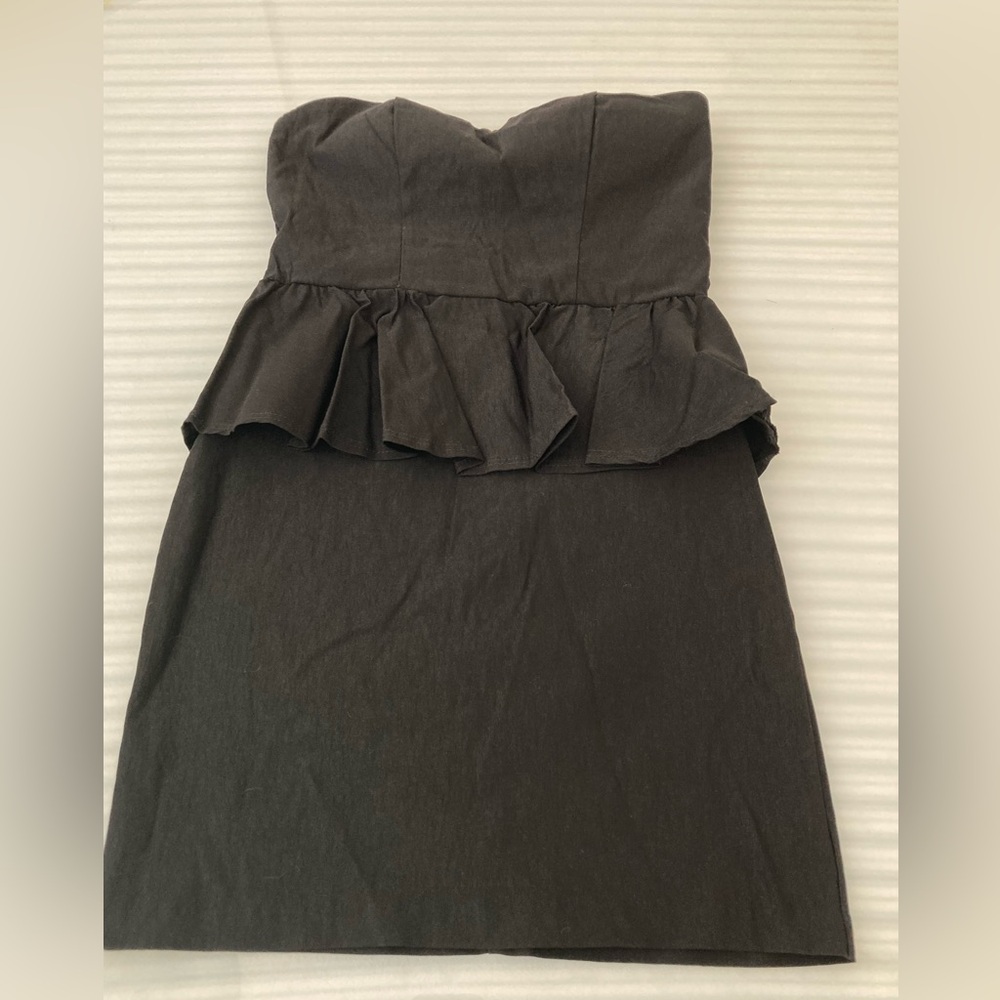 Ruby Rox strapless mini dress size 11, black. NWOT